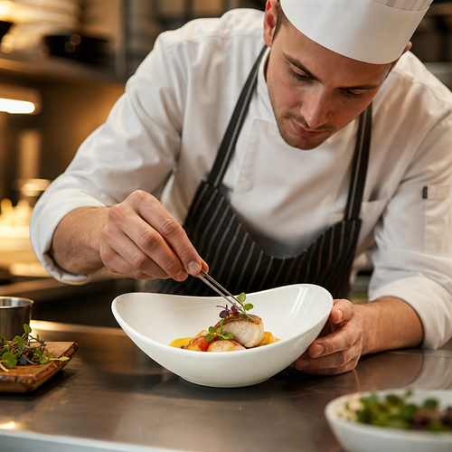 Bowls 180mm Porcelain for Food Presentation (Pack of 12)
