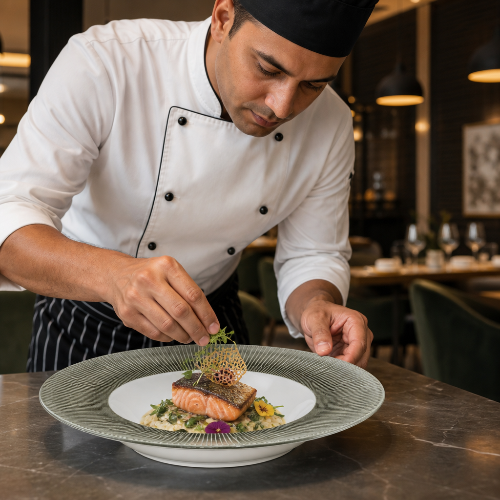 Deep Coupe Plates 248mm Vitrified Ceramic for Restaurants (Pack of 12)