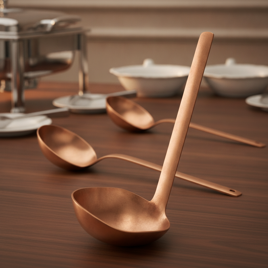 Stainless Steel Serving Spoon 230mm for Elegant Buffets