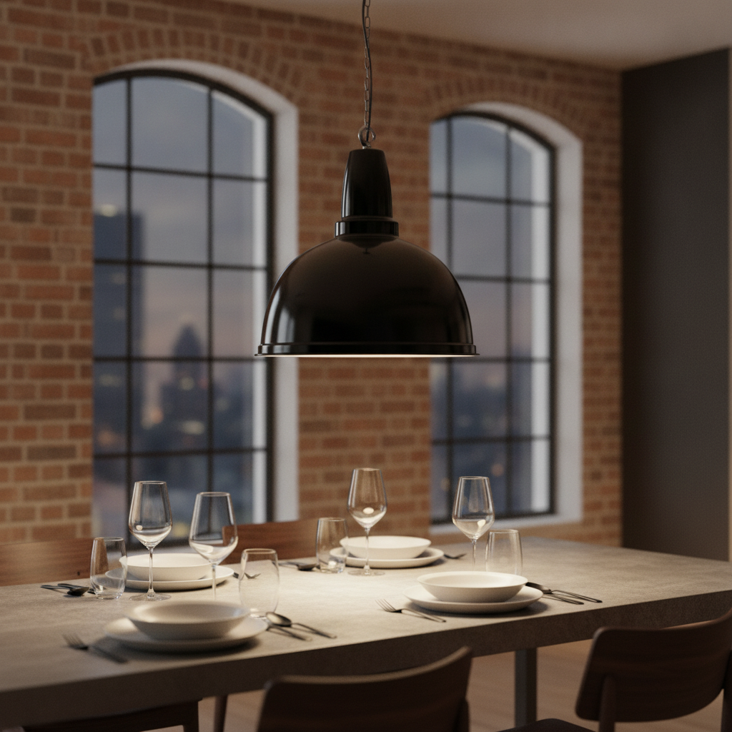 Iron Retro Pendant Light 430mm for Stylish Interiors