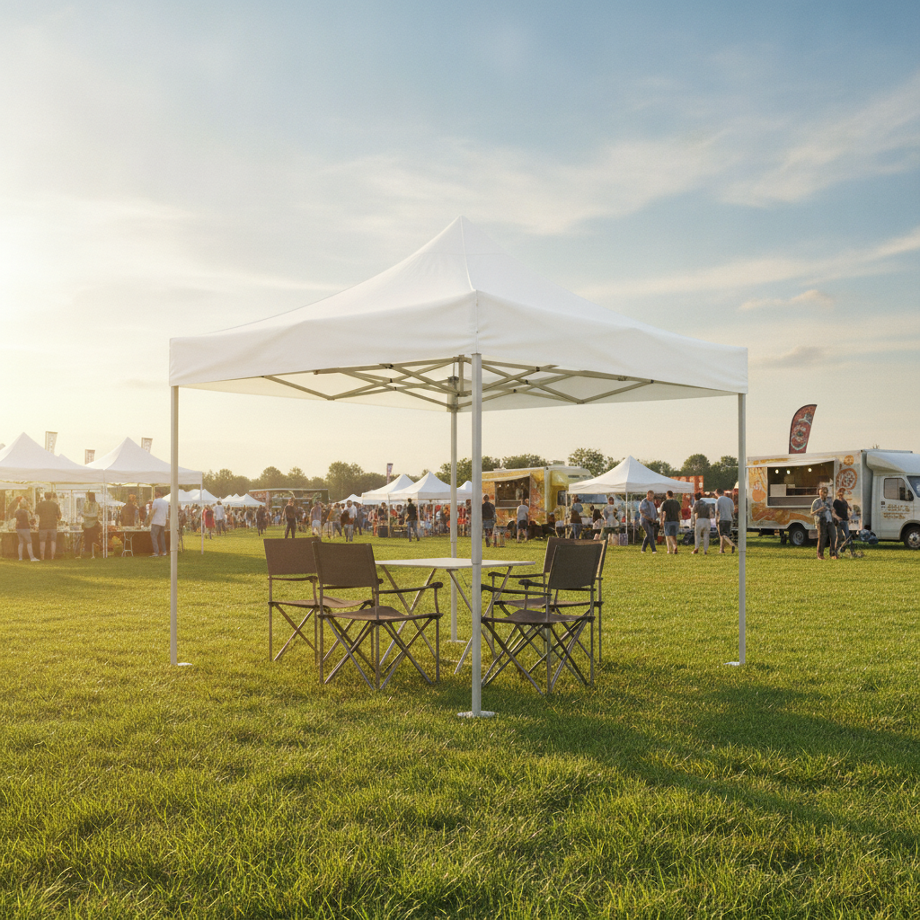 Heavy Duty Aluminium Gazebo 3x3m for Outdoor Events