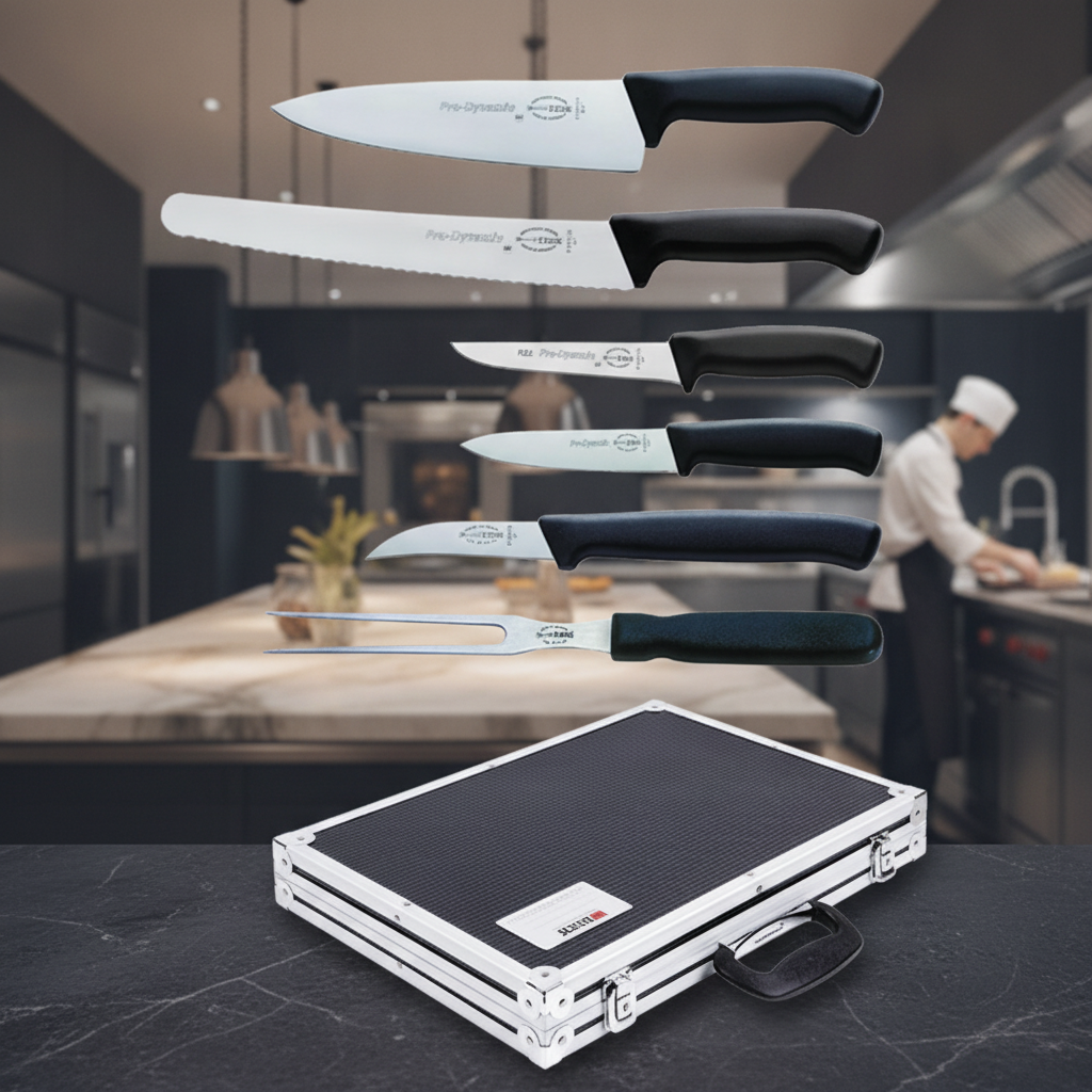 Chromium Strengthened Steel Knife Set for Professional Chefs (Pack of 6)