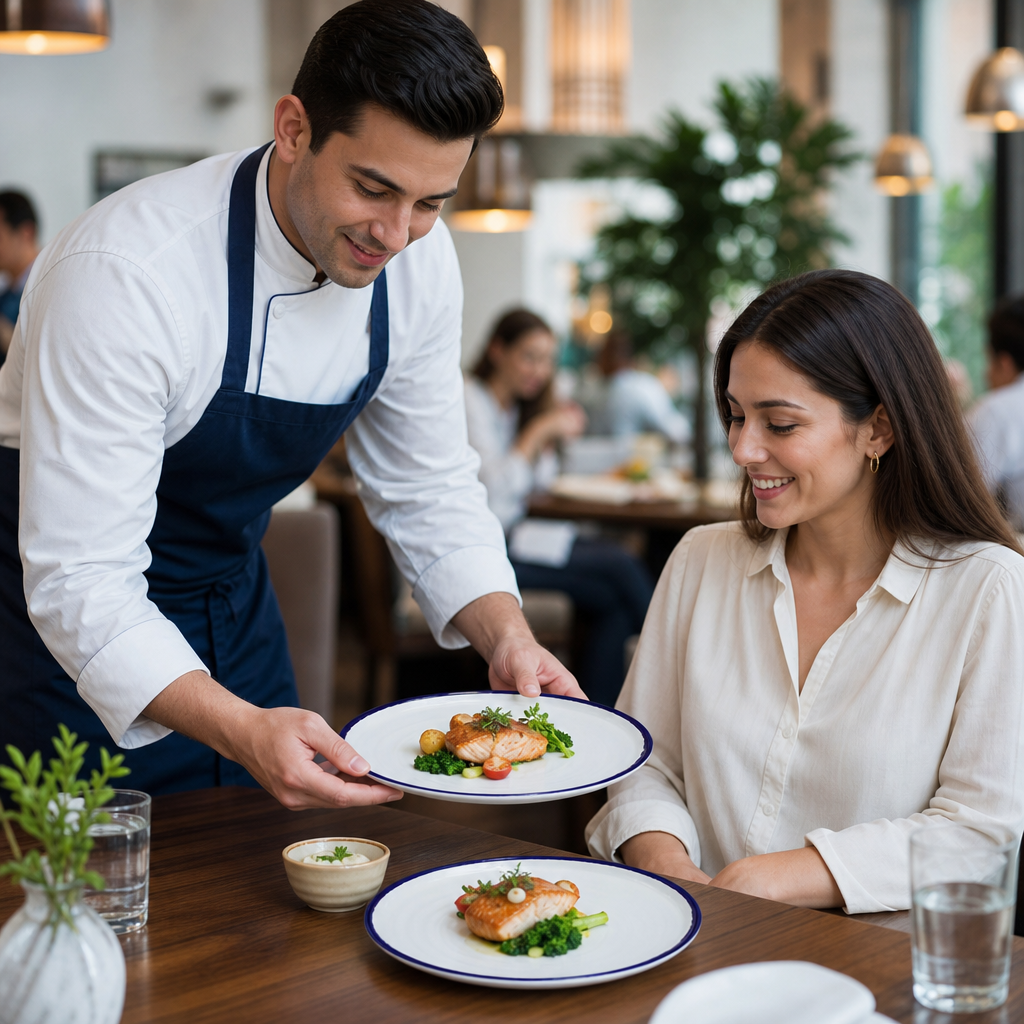 Walled Plates 260mm Vitrified Porcelain for Dining (Pack of 6)