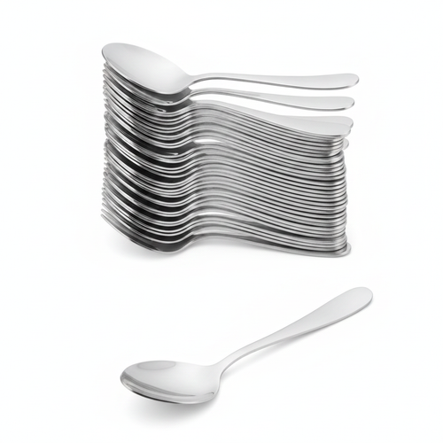 18/0 Stainless Steel Cake Forks for Tearooms & High Teas (Pack of 12)