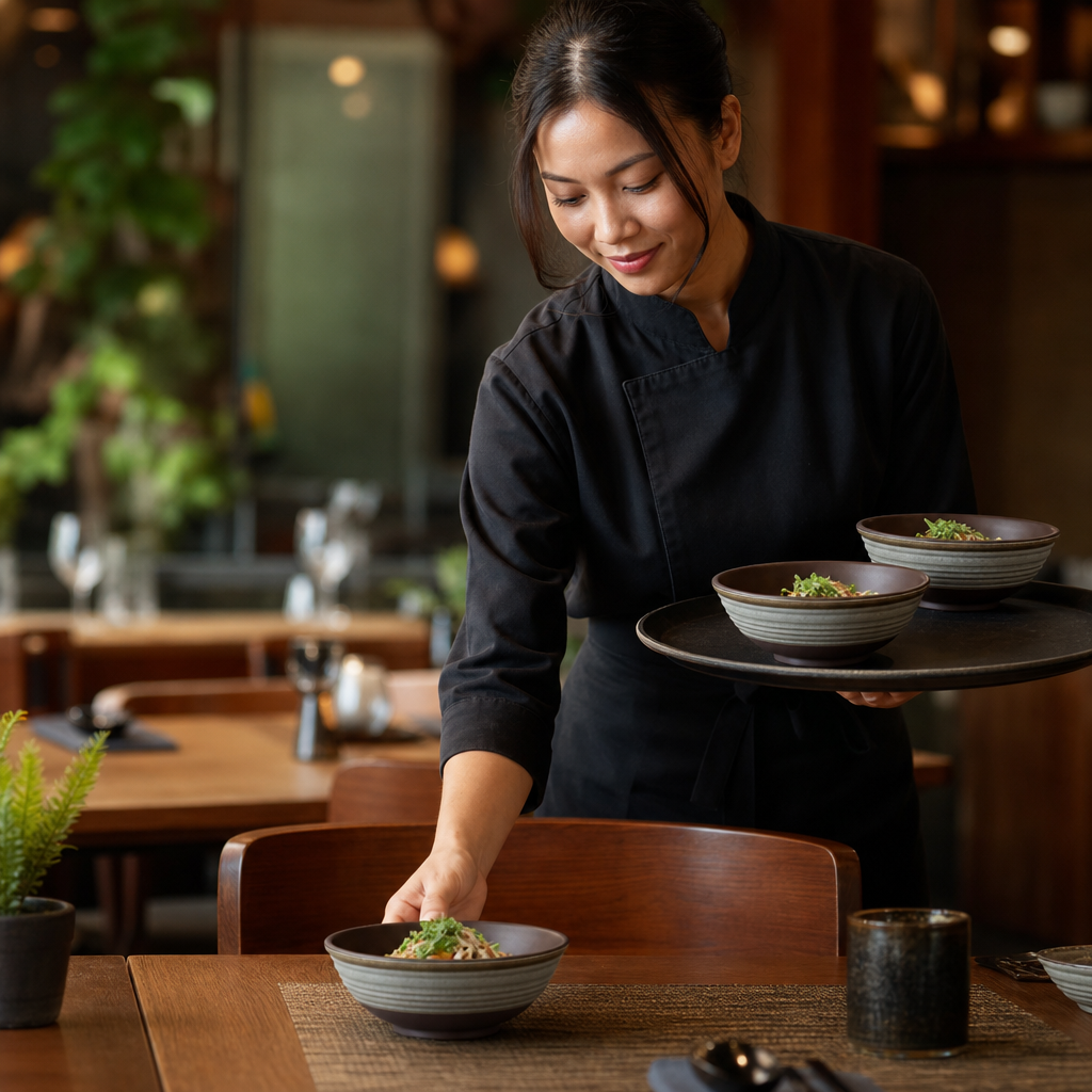 Bowls 137mm Melamine for Outdoor Dining (Pack of 6)