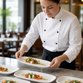 Oblong Platters 298x153mm White Ceramic for Hospitality Venues (Pack of 12)