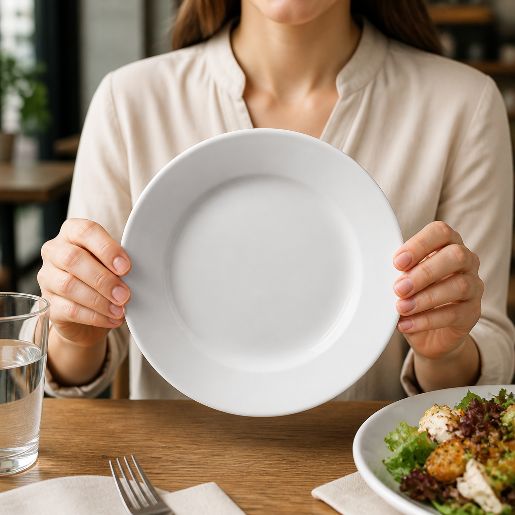 Wide Rimmed Porcelain Plates 165mm for Restaurants & Cafés