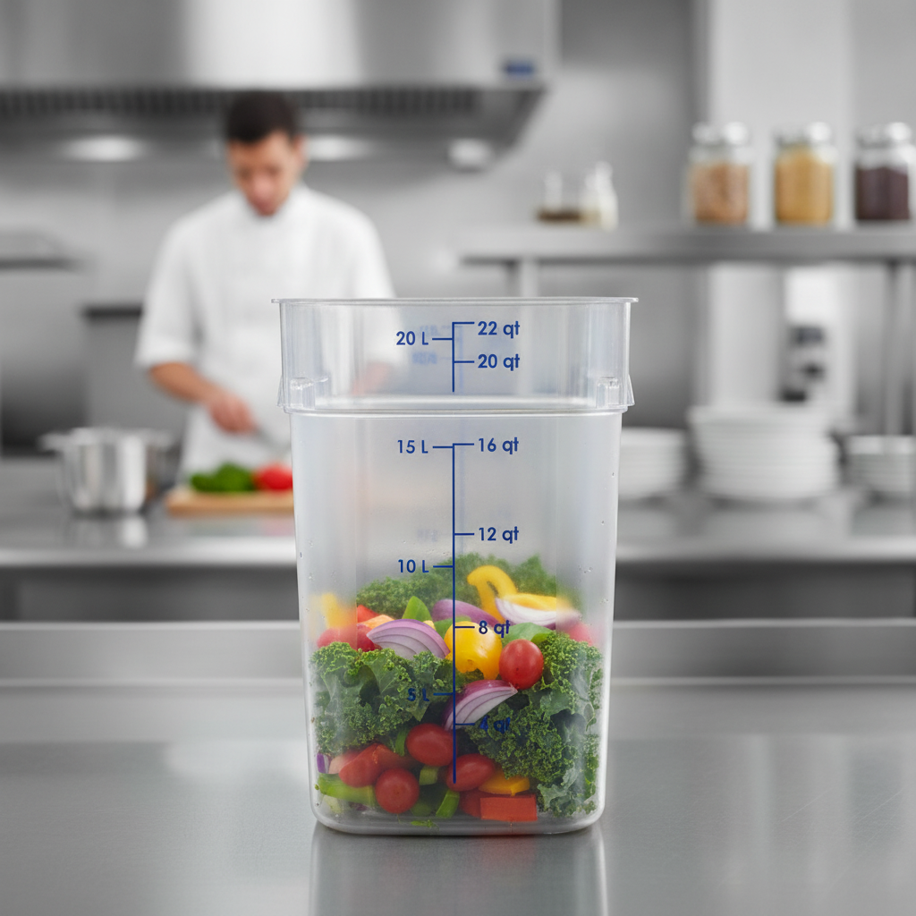 Polycarbonate Food Storage Container 20.8L for Food Preservation