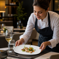 Organic Oblong Plates 260x150mm Vitrified Ceramic for Modern Hospitality (Pack of 12)