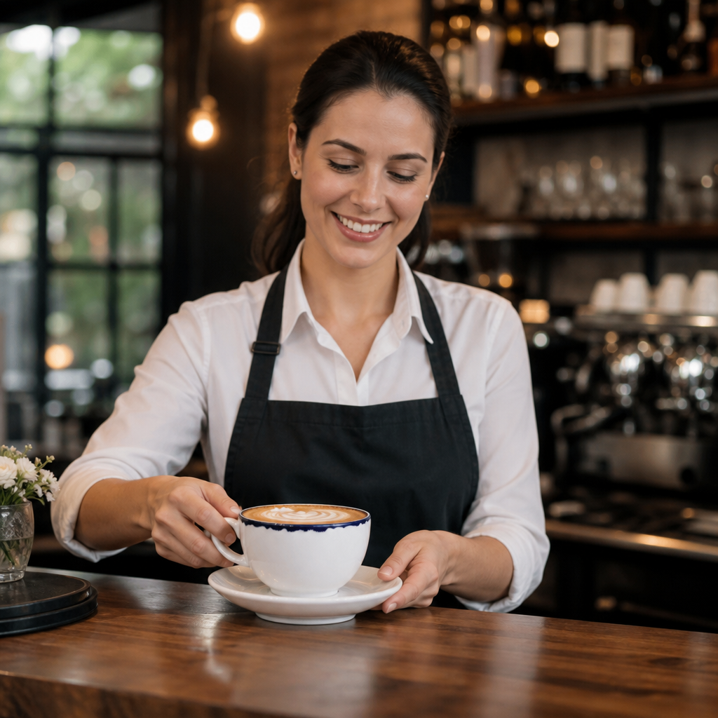 Super Vitrified Ceramic Cappuccino Cups 227ml for Hospitality (Pack of 12)