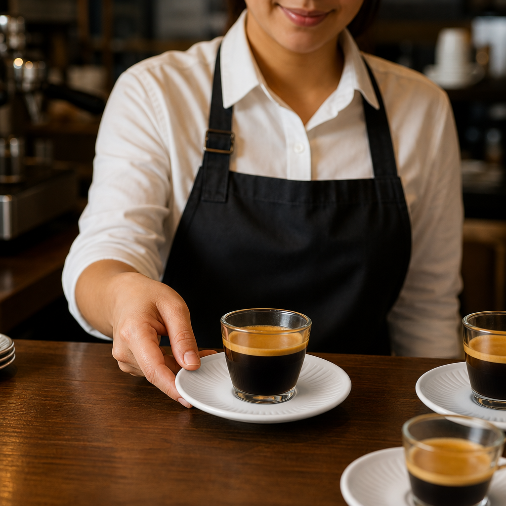 Espresso Saucers 115mm Vitrified Ceramic for Cafés (Pack of 12)