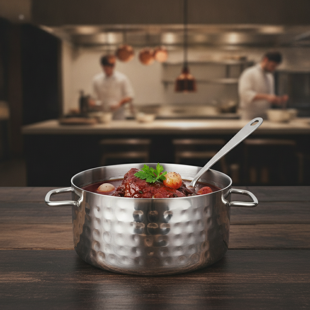 Stainless Steel Mini Casserole Dish 675ml for Food Presentation