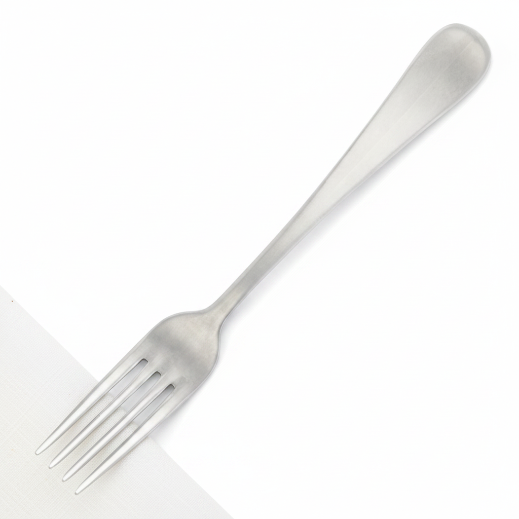 18/10 Stainless Steel Stonewashed Table Fork for Delicatessens (Pack of 12)
