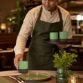 Cups 80mm Vitrified Stoneware for Restaurant Dining (Pack of 12)