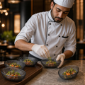 Smoked Oval Bowls 125mm Glass for Elegant Food Presentation (Pack of 12)