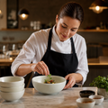 Deep Stoneware Bowls 230ml for Creative Dining Experiences