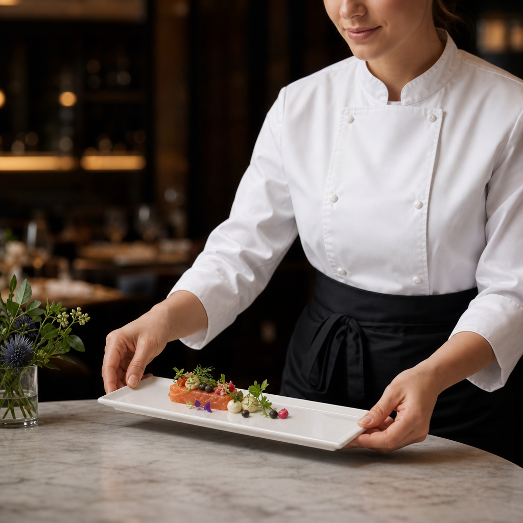 Rectangular Trays 284x102.5mm Fine China for Upscale Dining (Pack of 12)