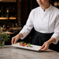 Rectangular Trays 284x102.5mm Fine China for Upscale Dining (Pack of 12)