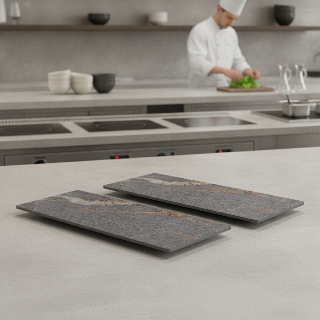 Melamine Rectangular Trays GN 2/4 for Buffet Presentations (Pack of 2)