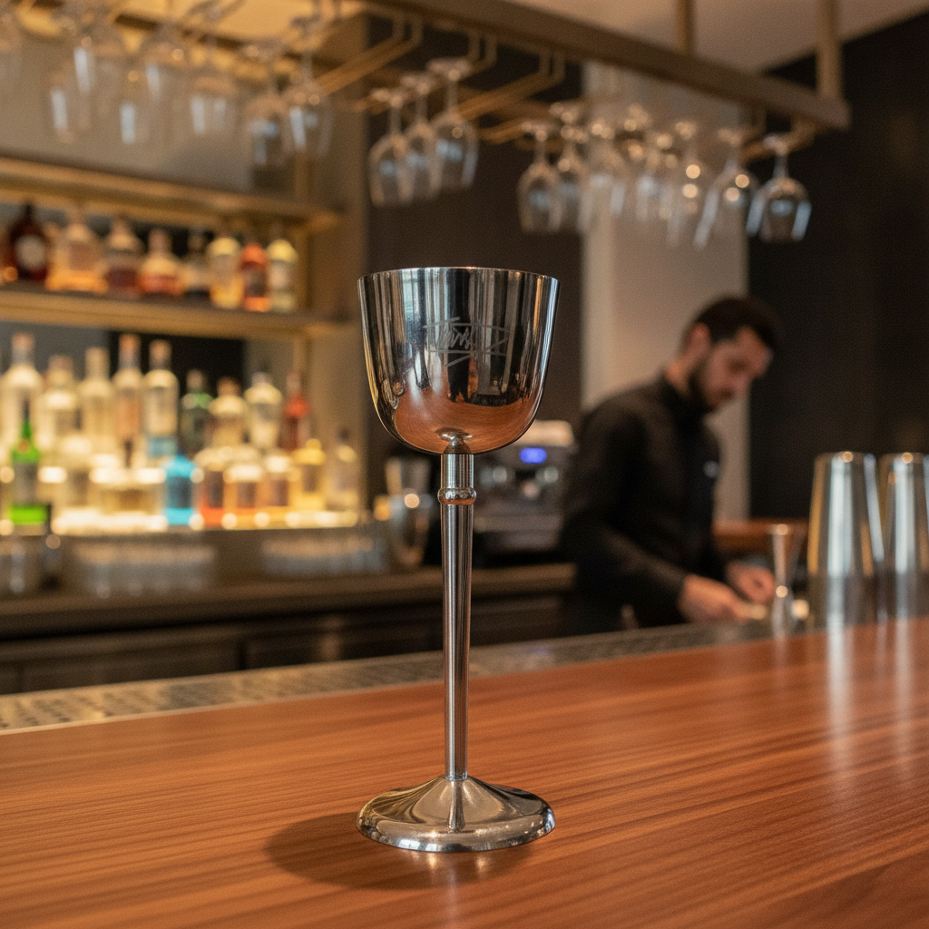 Stainless Steel Measuring Cup 126mm for Bartenders