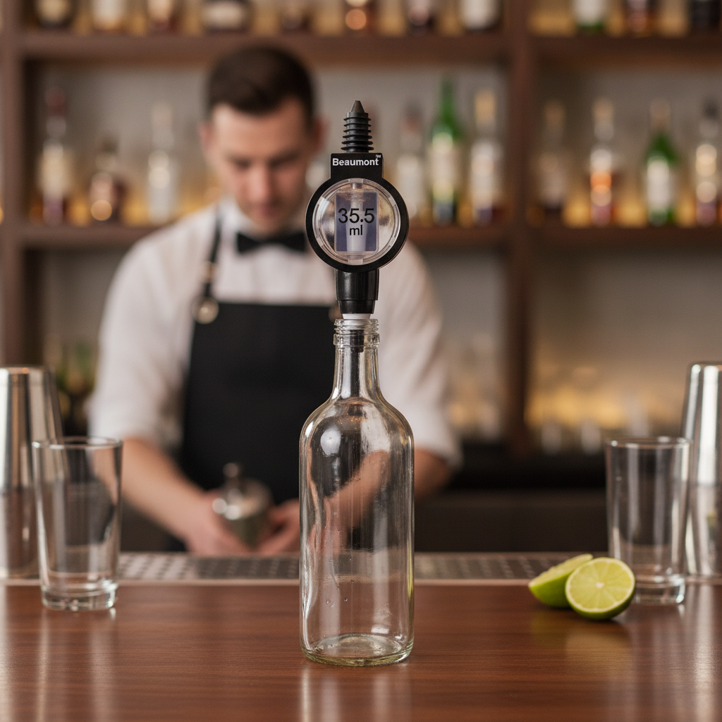 Plastic Spirit Measure 35.5ml for Bars & Pubs