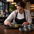 Dip Pots 57ml Grey Vitrified Ceramic for Table Service (Pack of 12)
