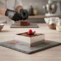 Stainless Steel Square Mousse Ring 35mm for Food Presentation