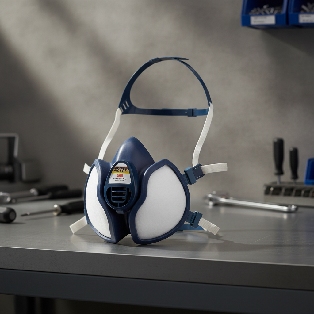 Thermoplastic Elastomer Valved Half Mask for Workplace Safety