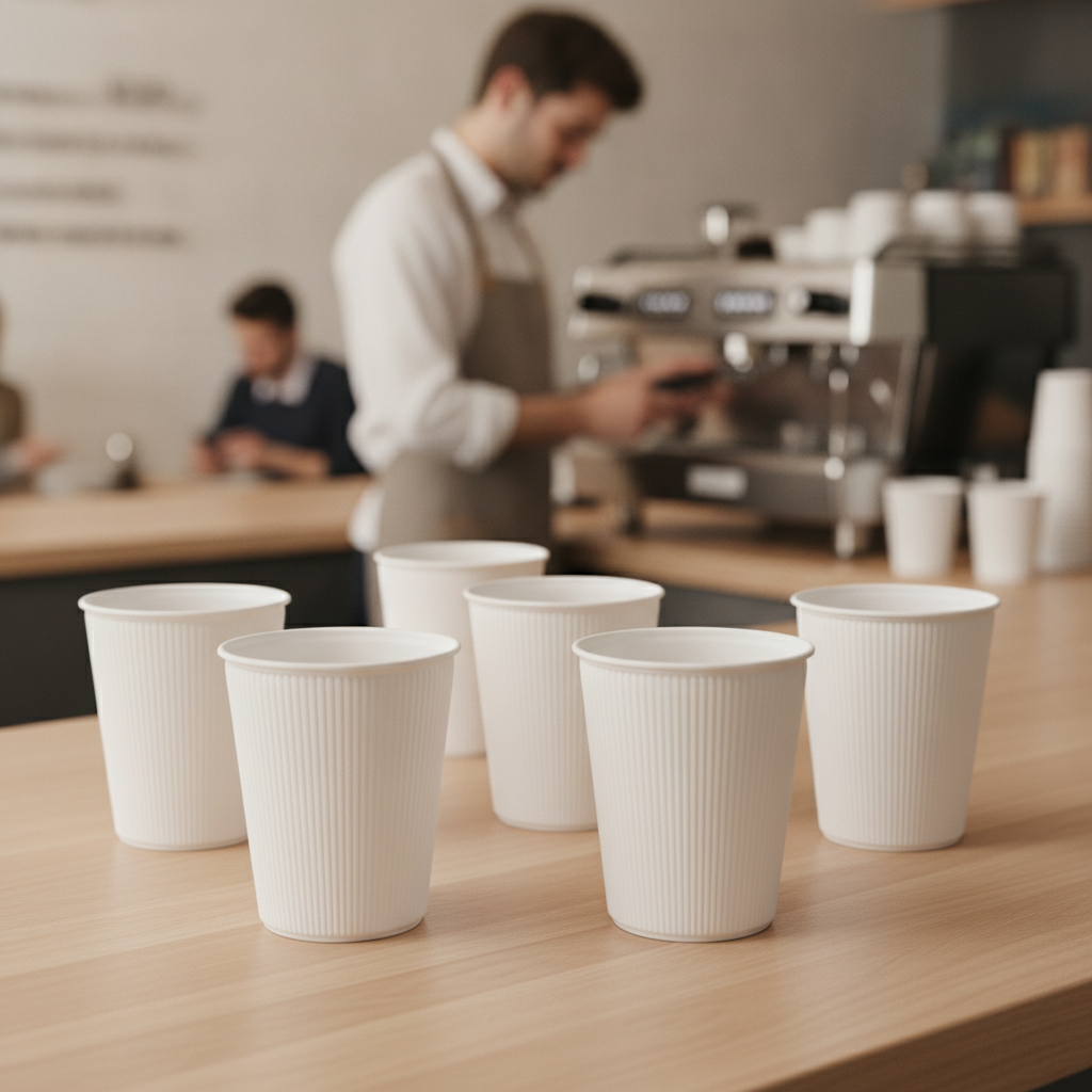 Polypropylene Zero Waste Cups 430ml for Busy Cafés (Pack of 165)
