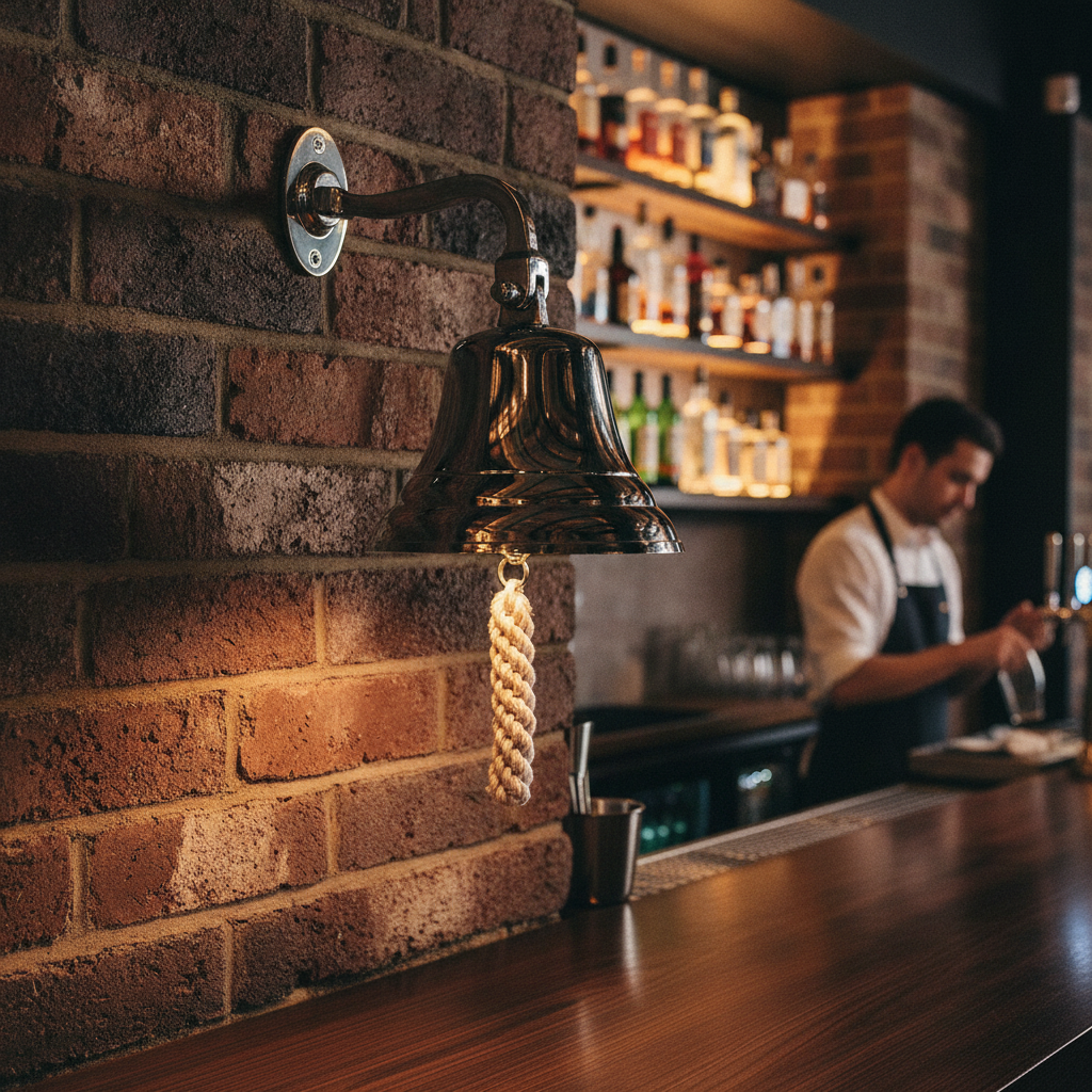 Stainless Steel Last Orders Bell 270mm for Pubs & Bars