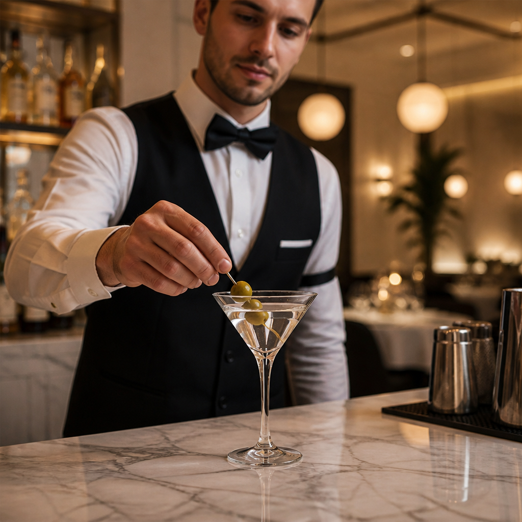 Glass Martini Glass 235ml for Bars & Restaurants (Pack of 12)