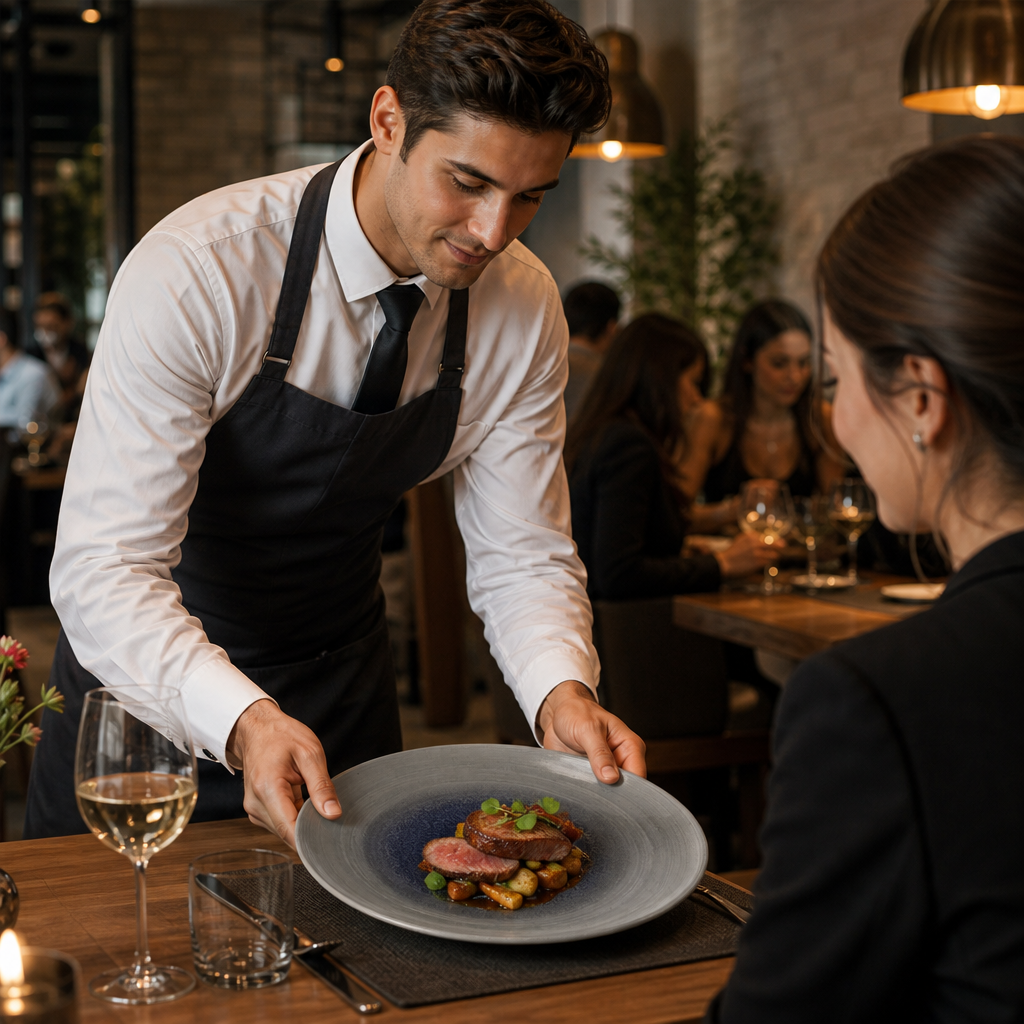 Deep Coupe Plates Grey Vitrified Porcelain for Dining (Pack of 12)