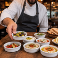 Mezze Dishes 200ml Porcelain for Tapas & Dips (Pack of 12)