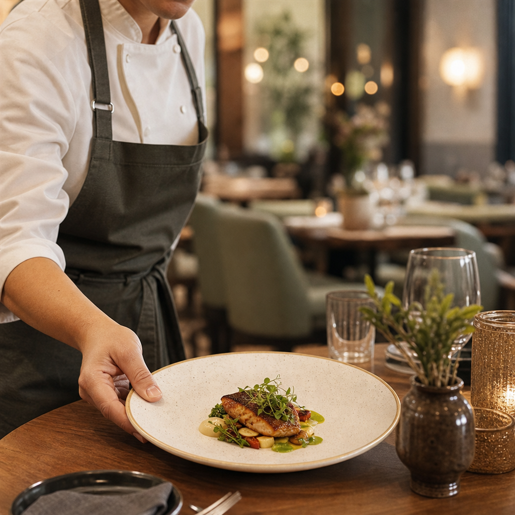 Round Coupe Plates White Vitrified Ceramic for Seasonal Dining (Pack of 12)