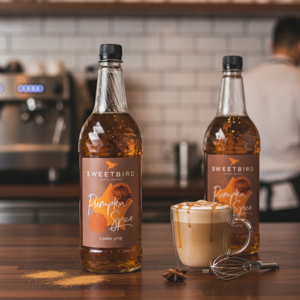 Pumpkin Spice Syrup 1L for Seasonal Beverages