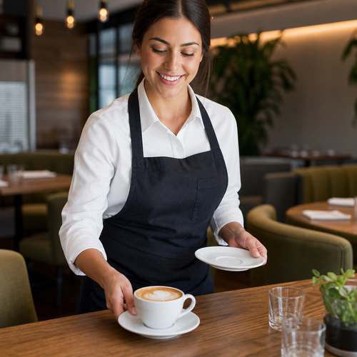 Cappuccino Saucers 160mm Porcelain for Hotels & Cafés (Pack of 12)