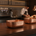 Aluminium Hammered Serving Bowl 700ml for Elegant Presentations
