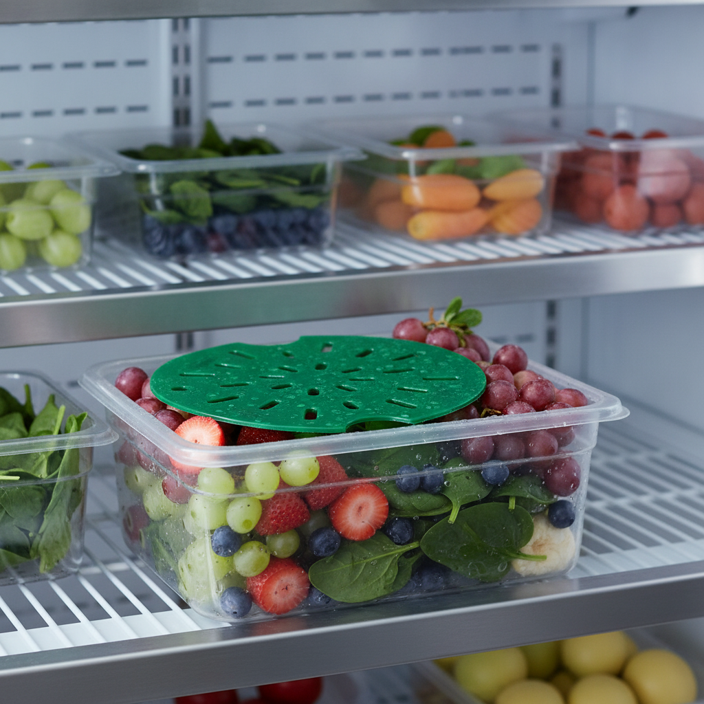 Polypropylene Drain Shelf for Fresh Produce Storage