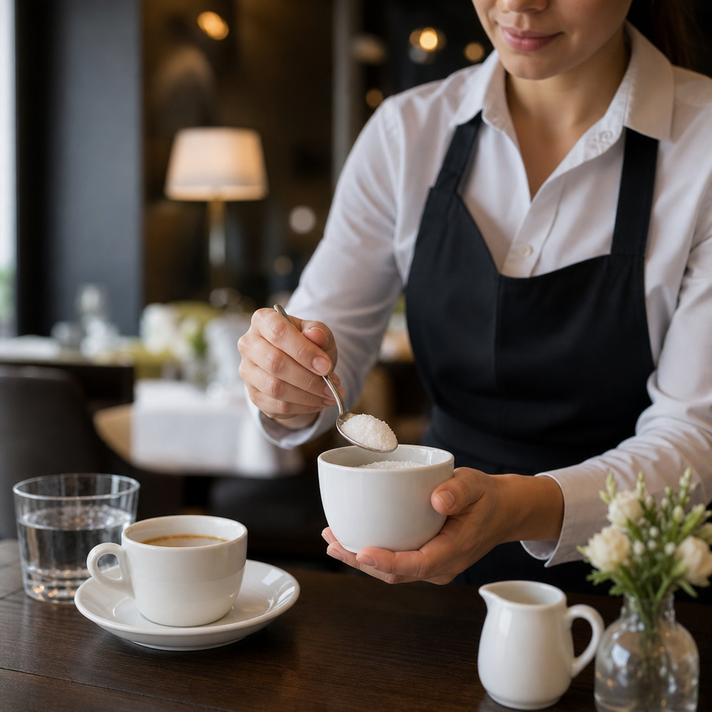 Porcelain Sugar Bowls 85mm for Restaurants & Cafés (Pack of 6)