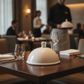 Bone China Cloche 190mm for Food Service