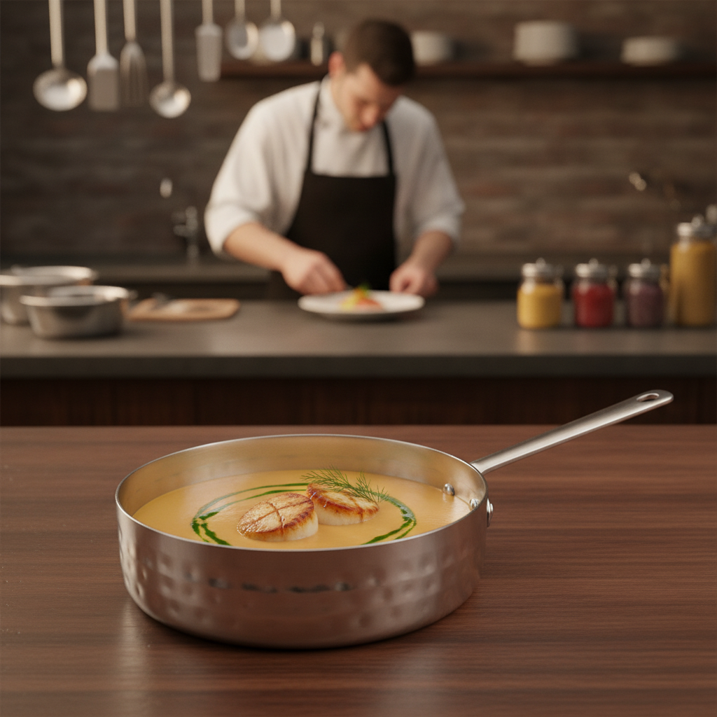 Stainless Steel Mini Saucepan 125mm for Creative Serving