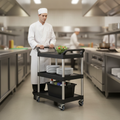 Polypropylene Utility Trolley for Light-Duty Service