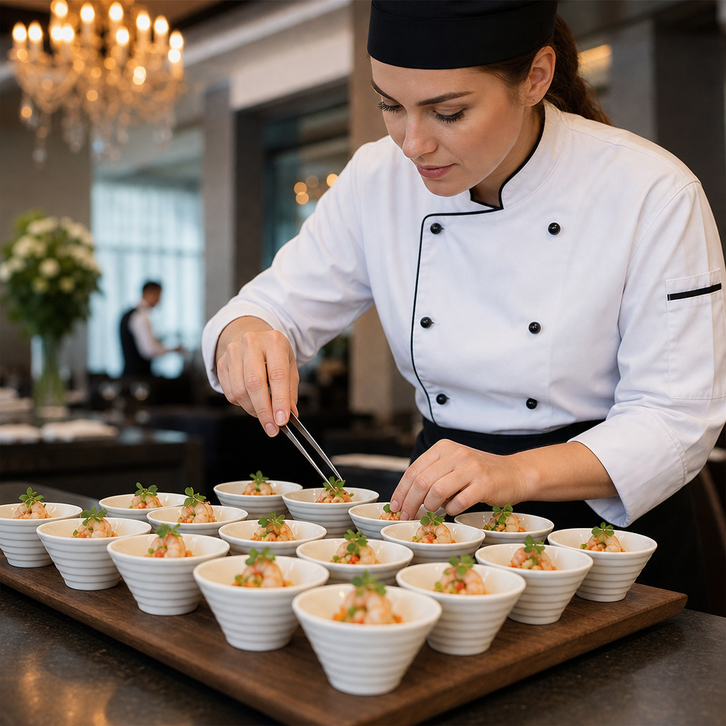 Appetizer Spiral Dishes 85mm Porcelain for Buffets & Displays (Pack of 24)