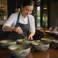 Alumina Bowls Green Vitrified Ceramic for All Courses (Pack of 12)