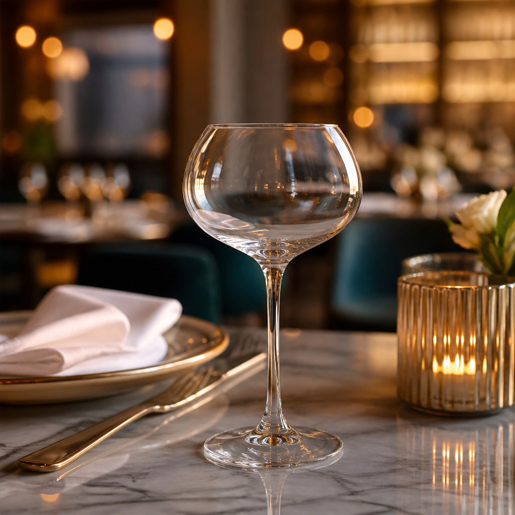 Glass Coupe Glasses 270ml for Bars & Restaurants (Pack of 6)