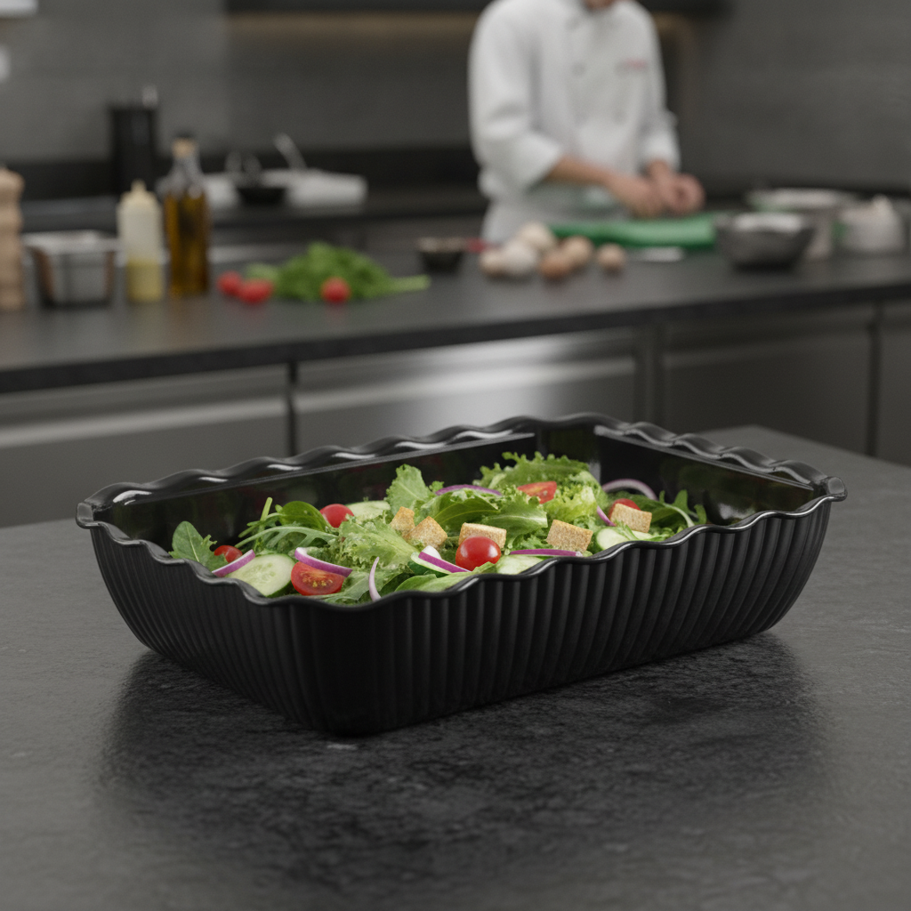 SAN Large Salad Crock 4.25L for Food Display