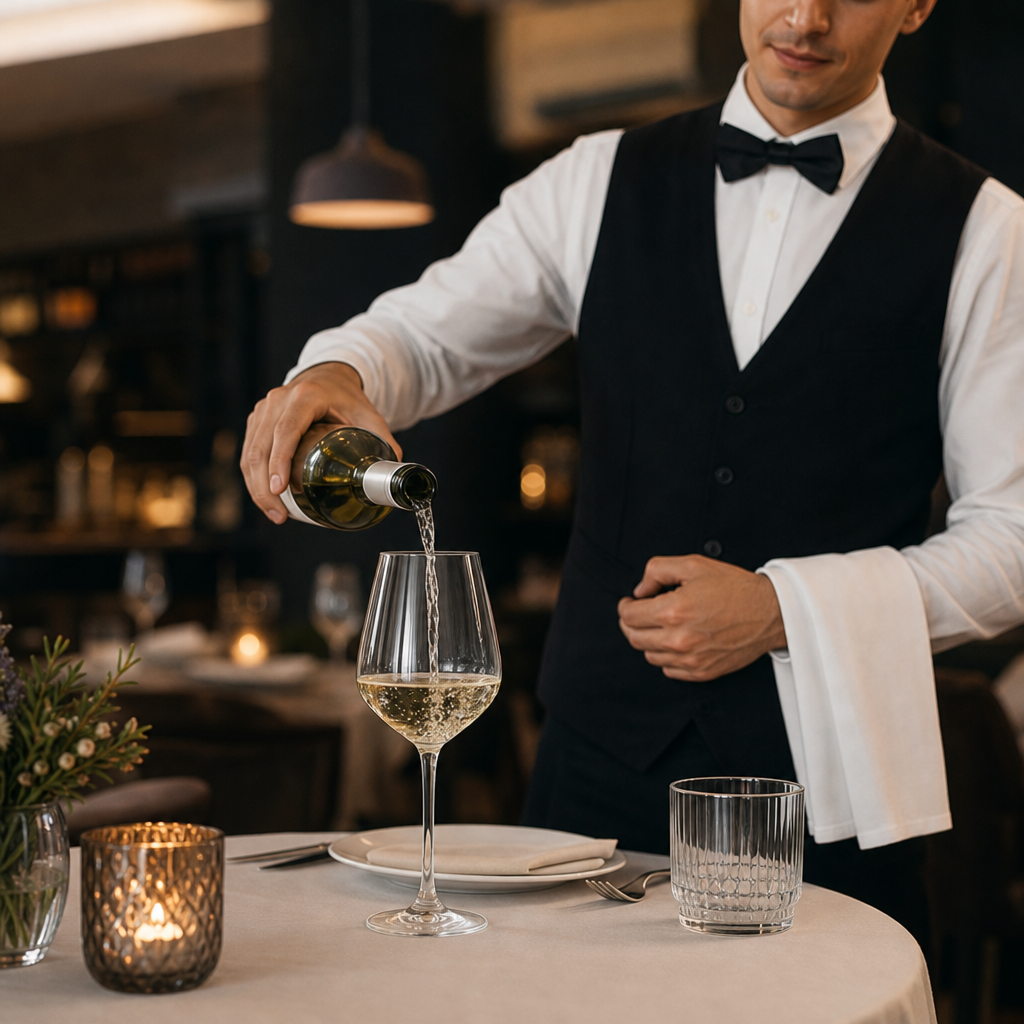 Clear Glass Wine Glasses 310ml for Catering Professionals (Pack of 24)