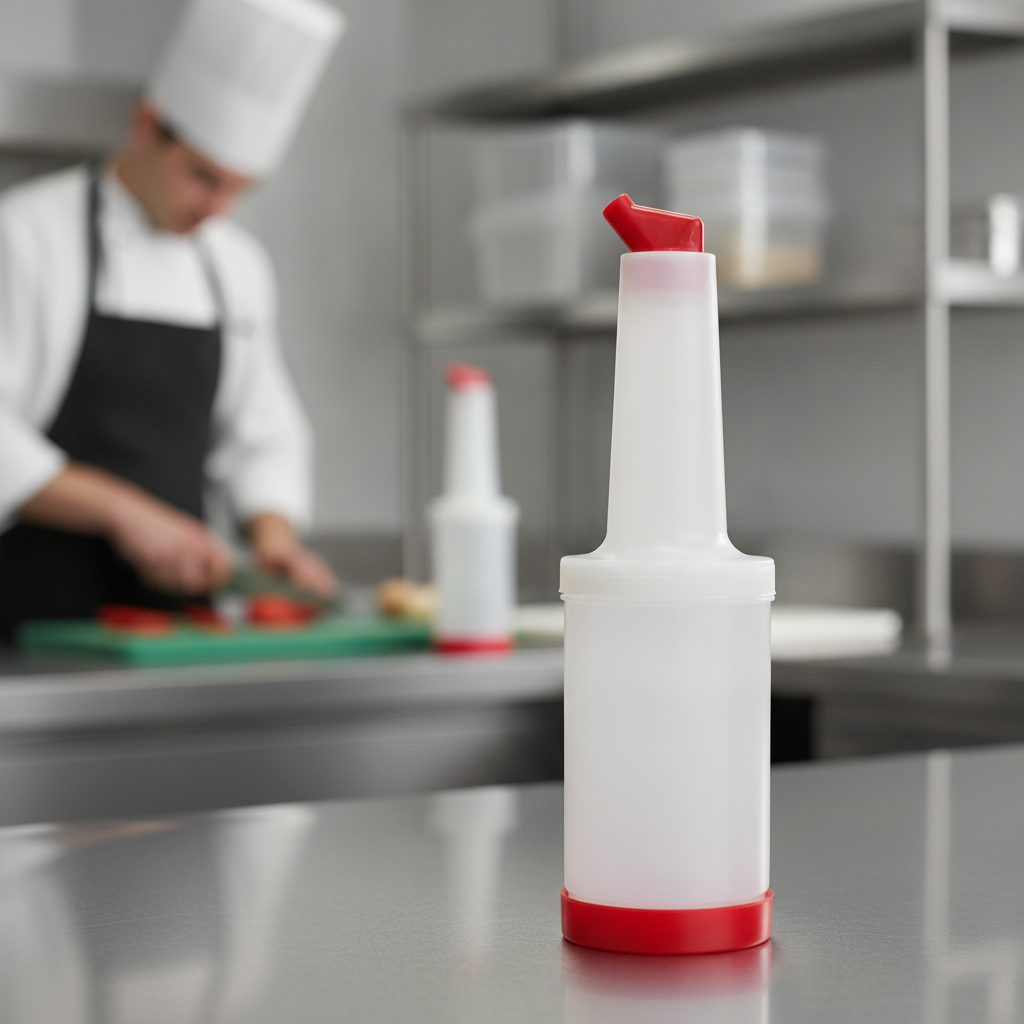 Plastic Save and Pour Bottle 946ml for Easy Ingredient Storage
