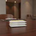 Lemon Scented Hand Wipes for Takeaway Bags & Tables (Pack of 500)