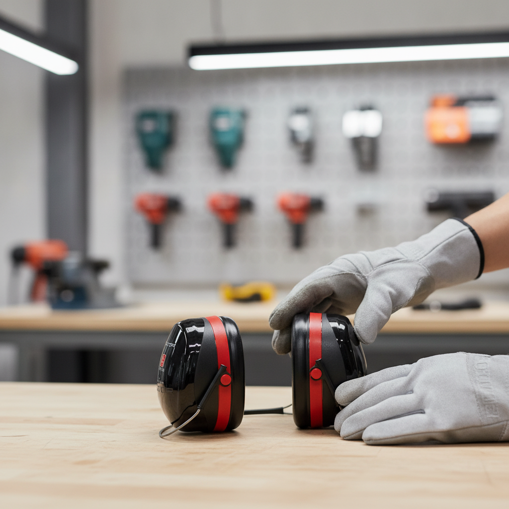 Polyurethane Ear Defenders SNR 34 dB for Professional Use